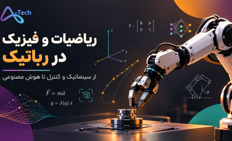 Robotics Mathematics and Physics Banner _ Academy-tech.ir